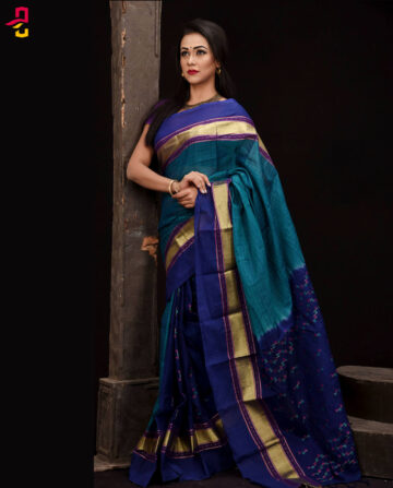 Mercerized Cotton Tangail Saree (সুতি শাড়ি) HHS-539