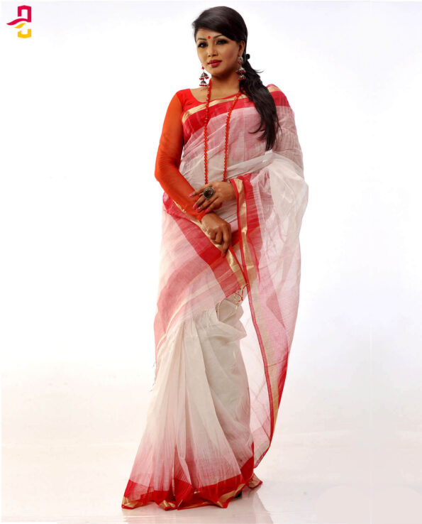 Pure Cotton Tangail Saree HJS-142