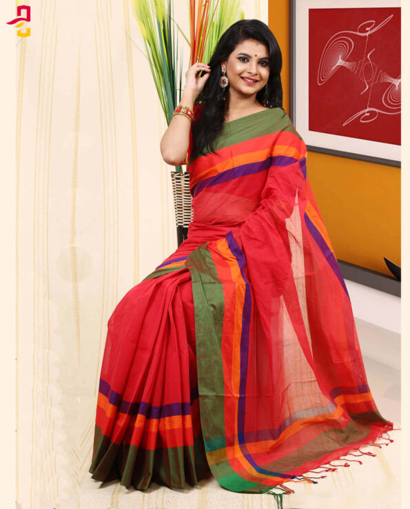 Pure Cotton Saree HJS-285