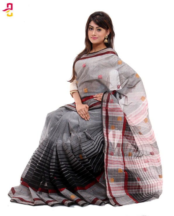 Soft Cotton Tangail Sari (সুতি শাড়ি) HMC-57