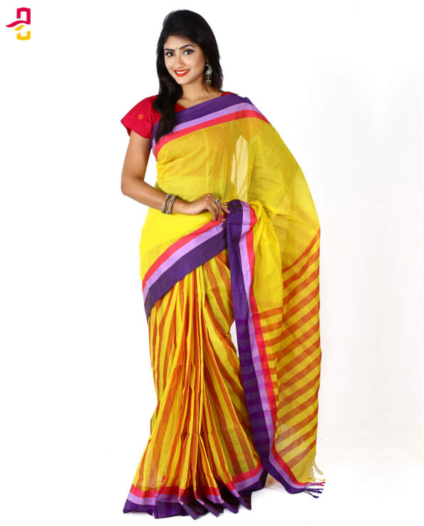 Pure Cotton Tangail Sari HMT-241