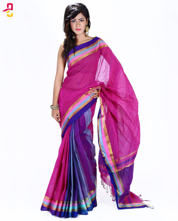 Pure Cotton Tangail Sari HMT-243