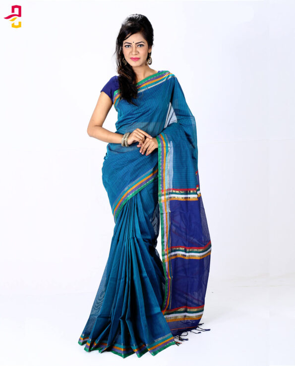 Pure Cotton Tangail Sari HMT-254