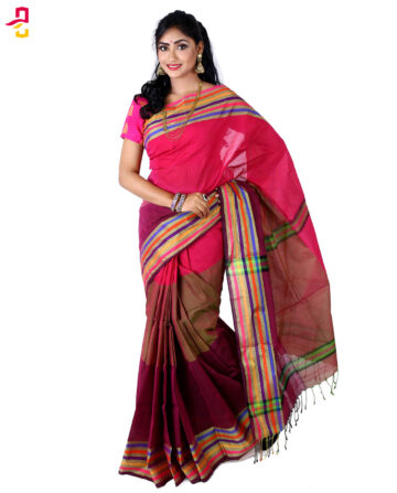 Pure Cotton Tangail Sari HMT-264