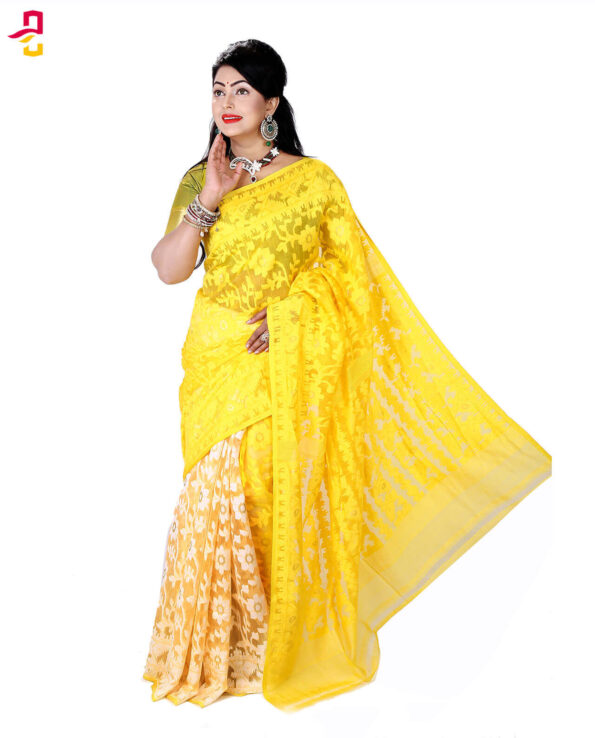 Moslin Silk Tangail Saree HRB-147