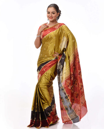 Fine Soft Silk Saree HS-263